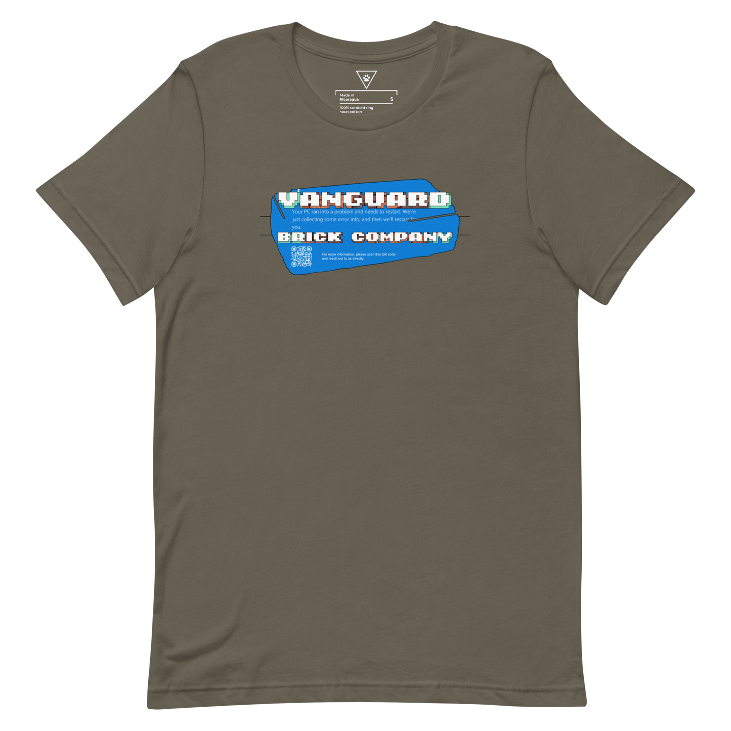 Vanguard Brick Co. Dark Tees