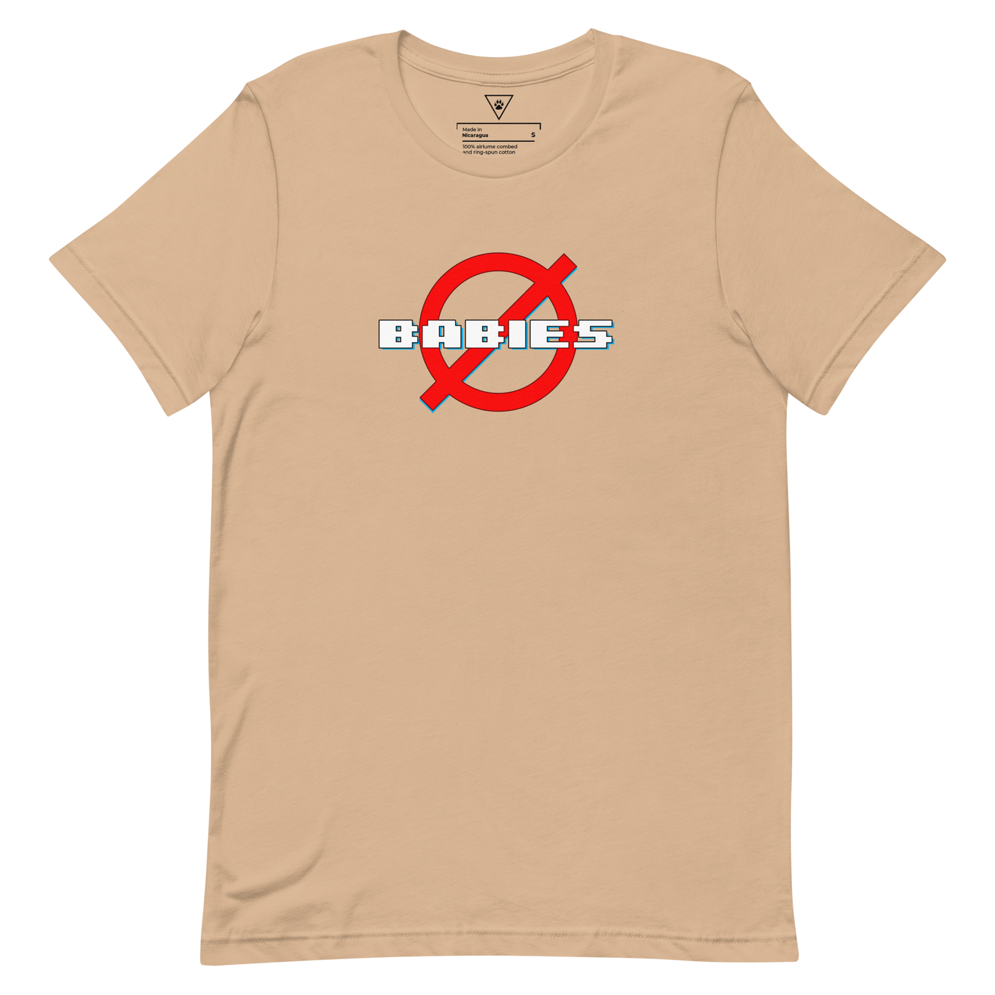 No Babies Light Tees